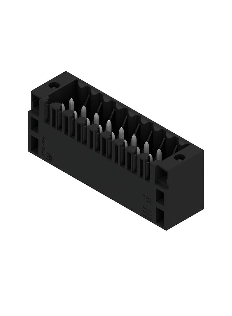 S2L 3.50/18/180F 3.5SN BK BX Wtyki PCB (złącza płyty), 3.50 mm, Liczba biegunów: 18, kąt odejścia: 180° /48szt./ 1729650000 WEIDMÜLLER