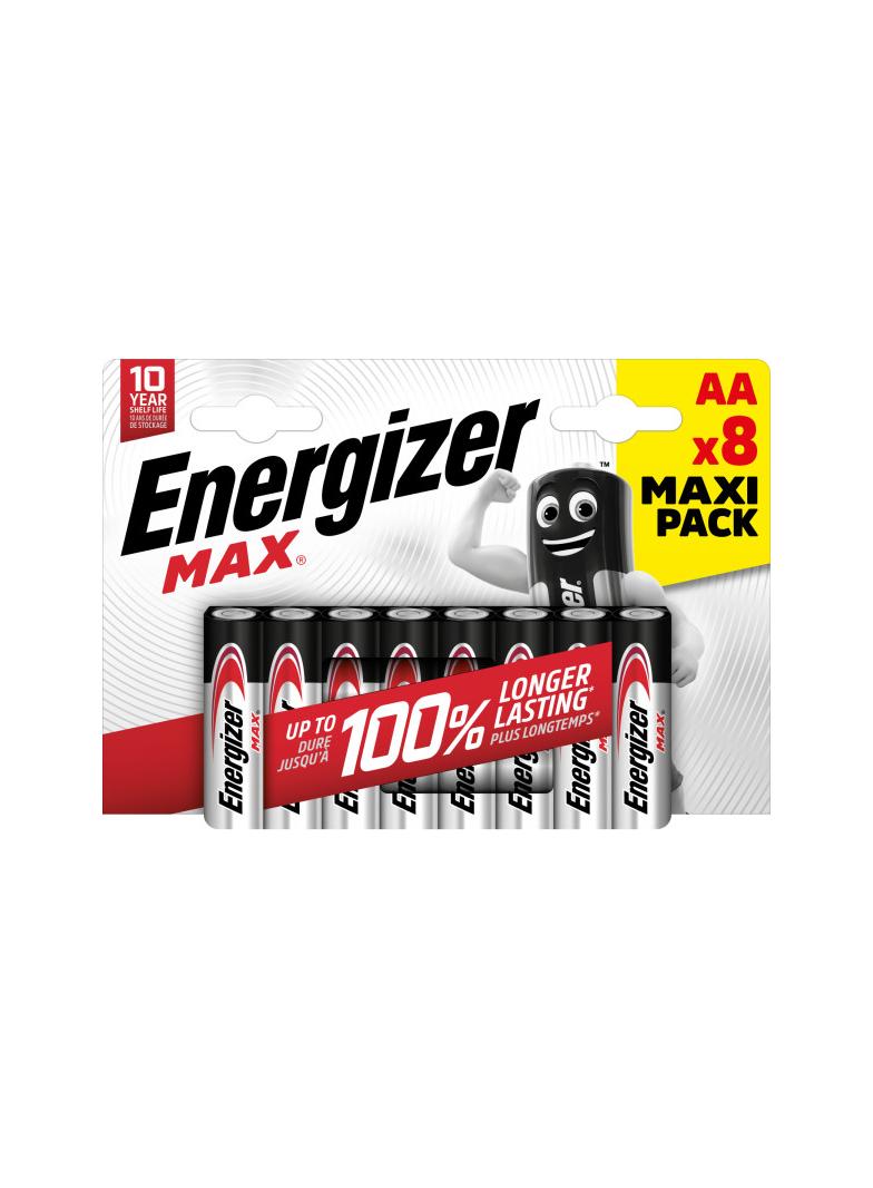 BATERIA ENERGIZER MAX AA LR6 /8 eco