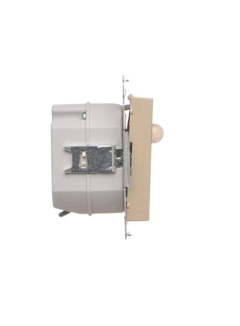 Simon 55 Oprawa oświetleniowa LED 14V z czujnikiem ruchu (0,78 W) Barwa zimna biała 5900K Szampański