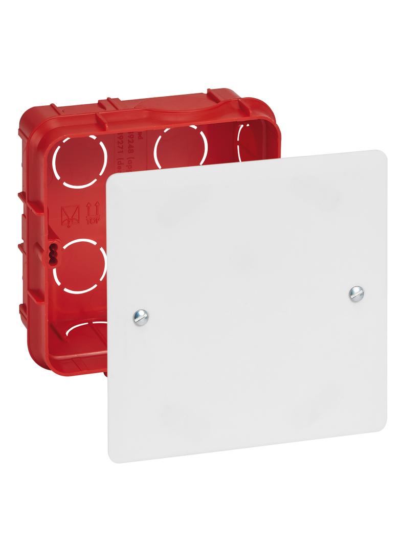 BATIBOX PUSZKA ROZGAŁĘŹNA DO SCIANY MUROWANEJ 85X85X40 MM, Legrand