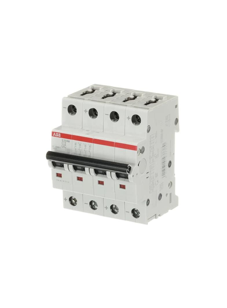 S204M-C2UC Wyłącznik nadprądowy 10kA AC/DC 4P C2A 2CDS274061R0024 ABB
