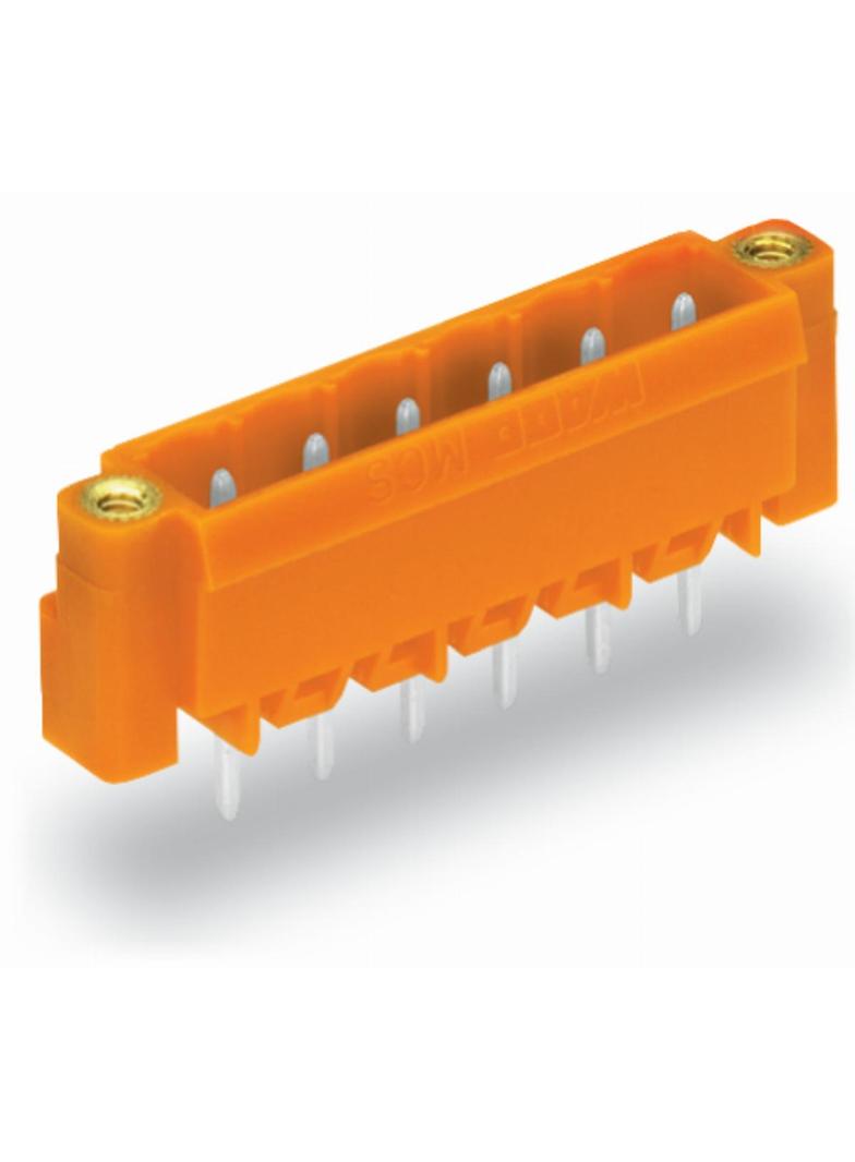 MCS-MIDI Classic wtyk 10-bieg. pomarańczowy raster 5,08 mm