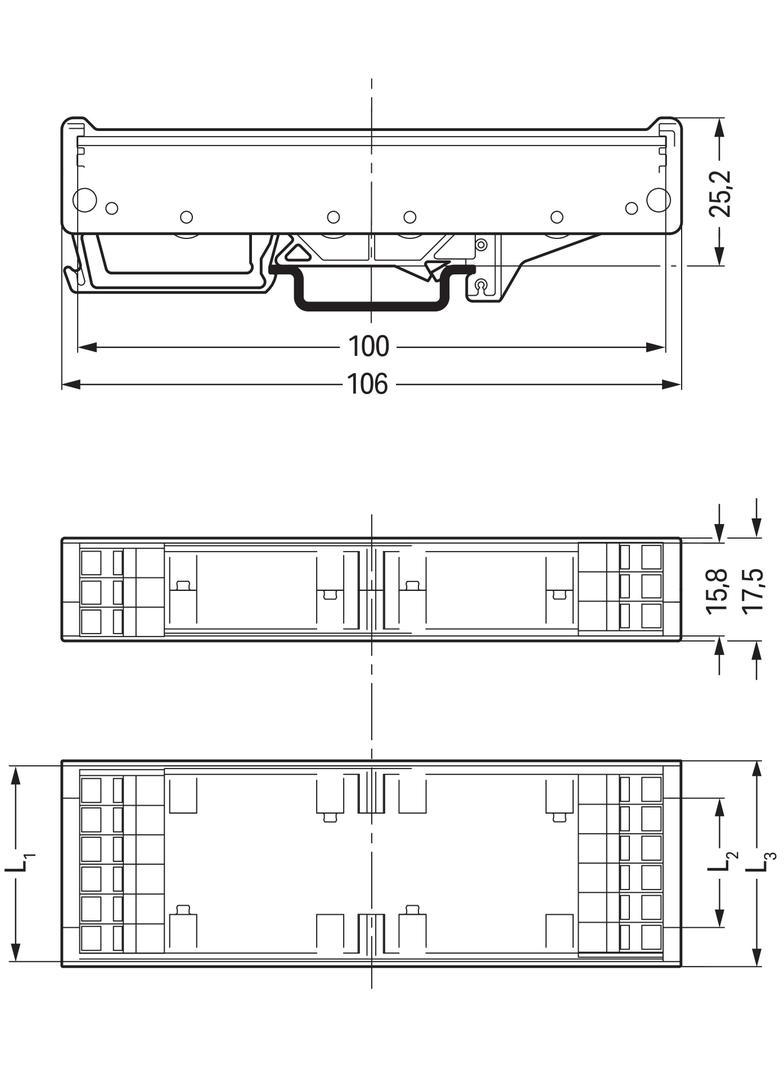 ścianka boczna podstawki montażowej