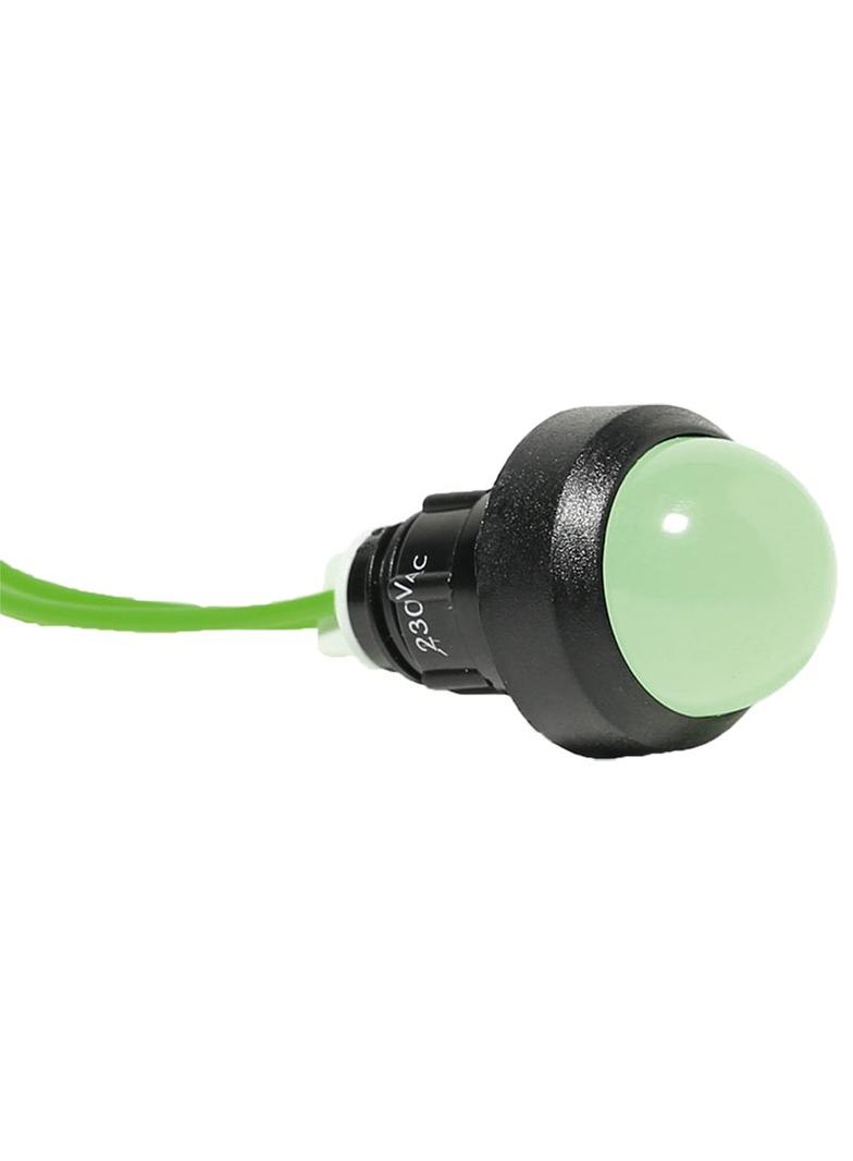 Lampka sygnalizacyjna LED D=20mm zielona 230V AC LS LED 20 G 230AC 004770816 ETI