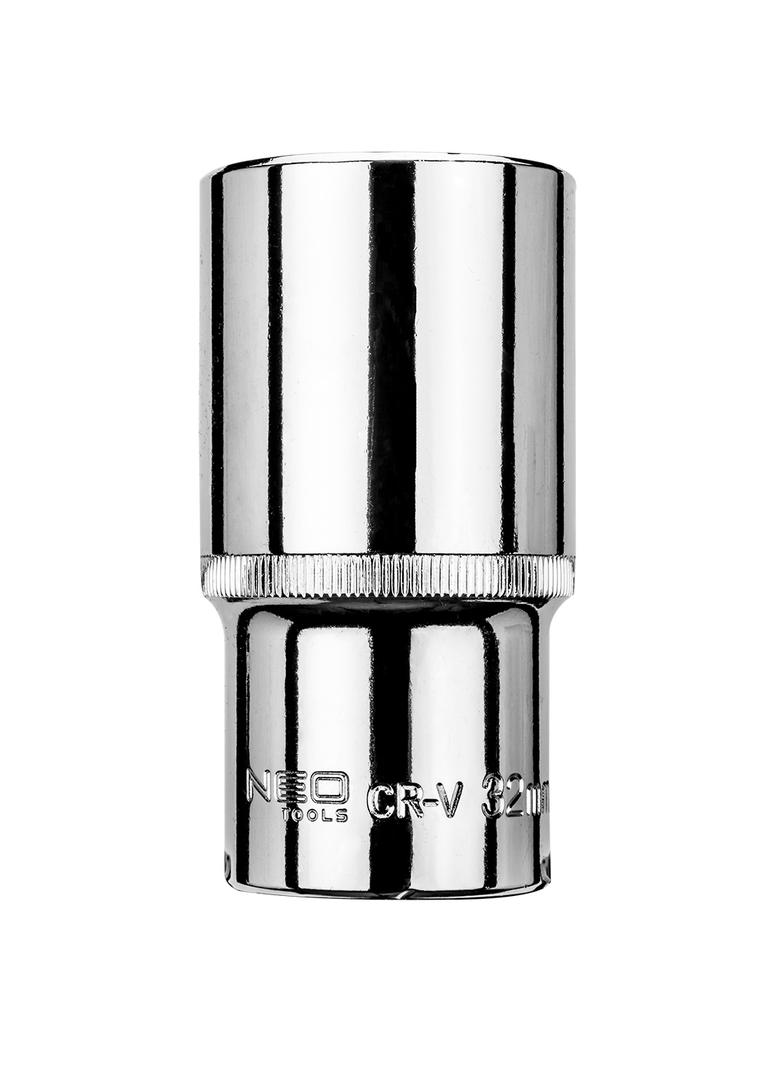 Nasadka sześciokątna długa 1/2", 32 mm