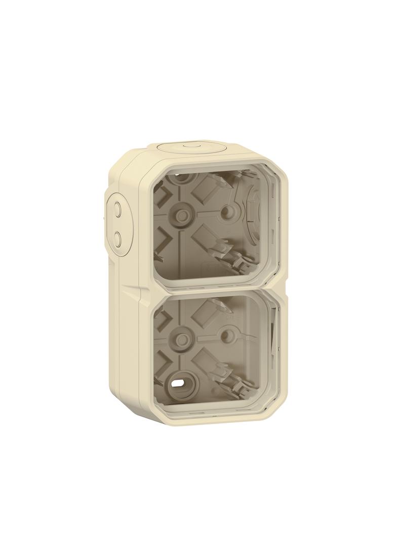 NOWE PLEXO - PUSZKA NATYNKOWA PODWÓJNA Z PRZEPUSTEM MEMBRANOWYM PIASKOWA