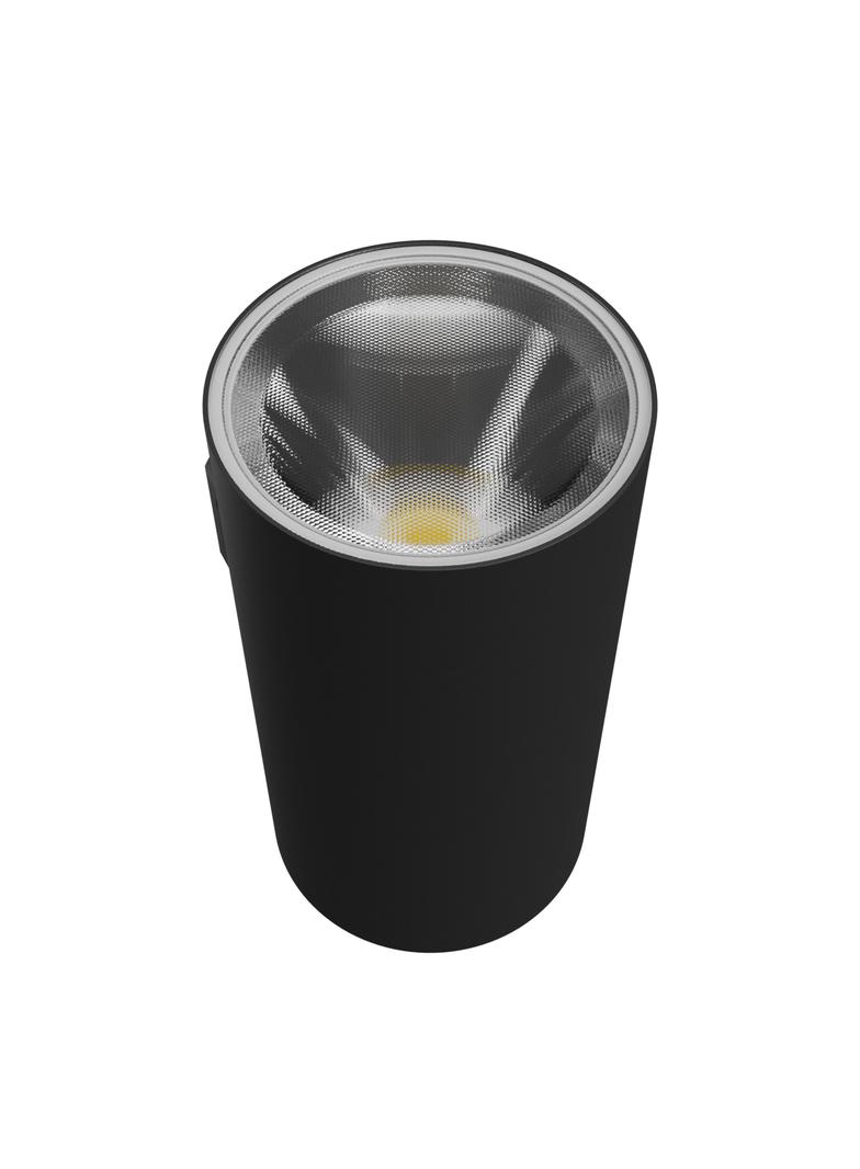 TORRE 18W CCT 230V IP54 99x78x162MM CZARNY OKRĄGŁA ELEWACYJNA