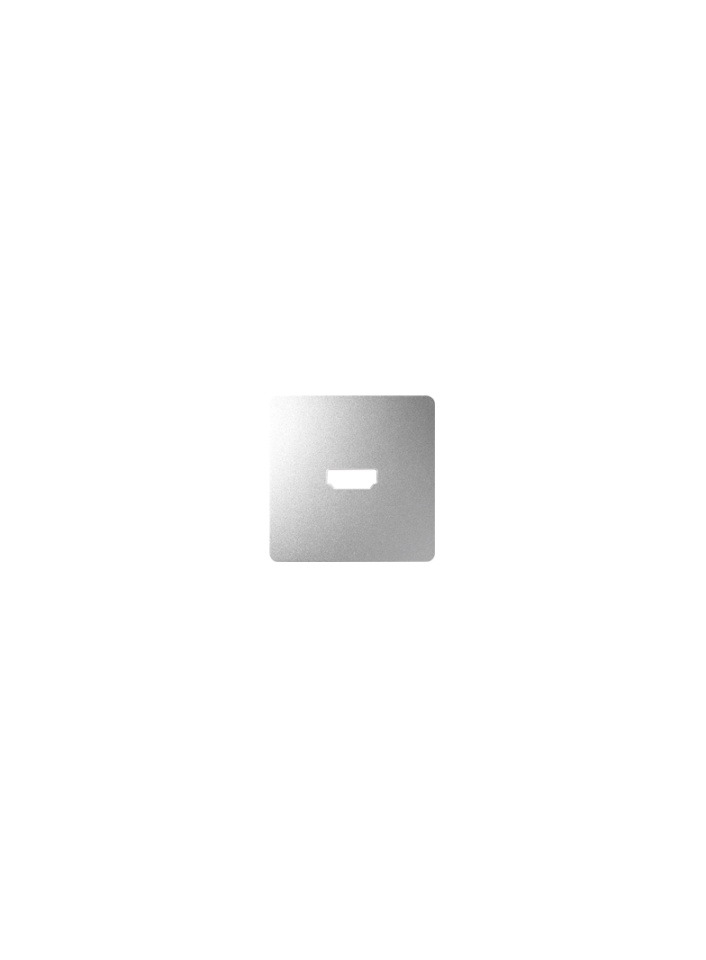 Simon 82 Pokrywa do gniazda HDMI aluminium 8201094-093 KONTAKT