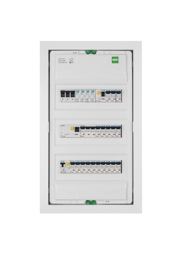 MSF RP 3/42 IP30 N+PE DRZWI METALOWE BIAŁE