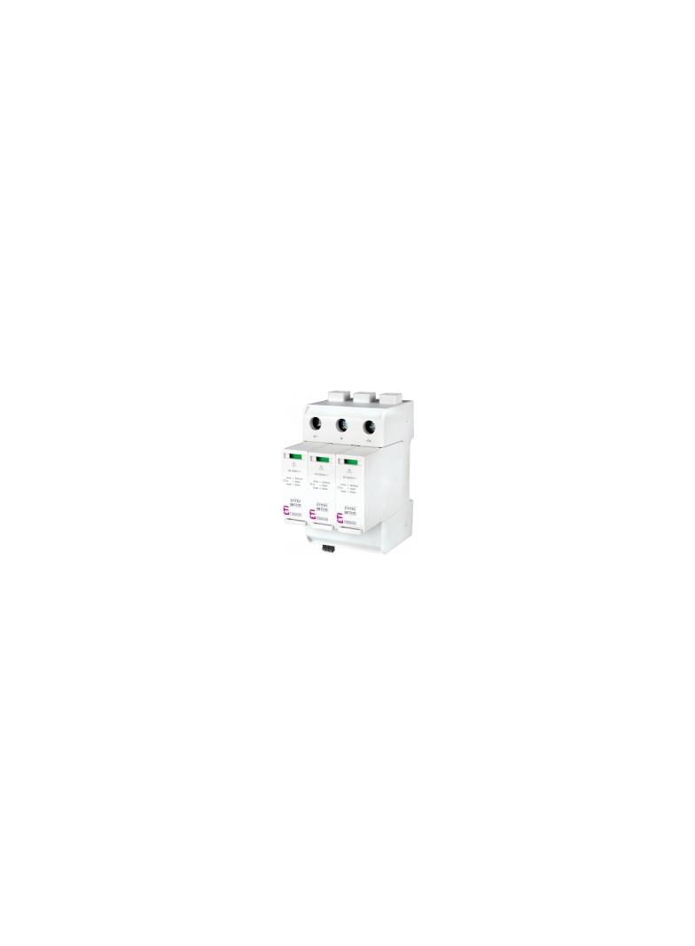 Ogranicznik przepięć T2 (B) - DC - bez prądu upływu TEC SM T2 DC 1000/20 Y RC 002440729 ETI
