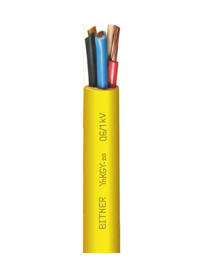KABEL YNKGYŻO 3X2,5MM2 0,6/1KV