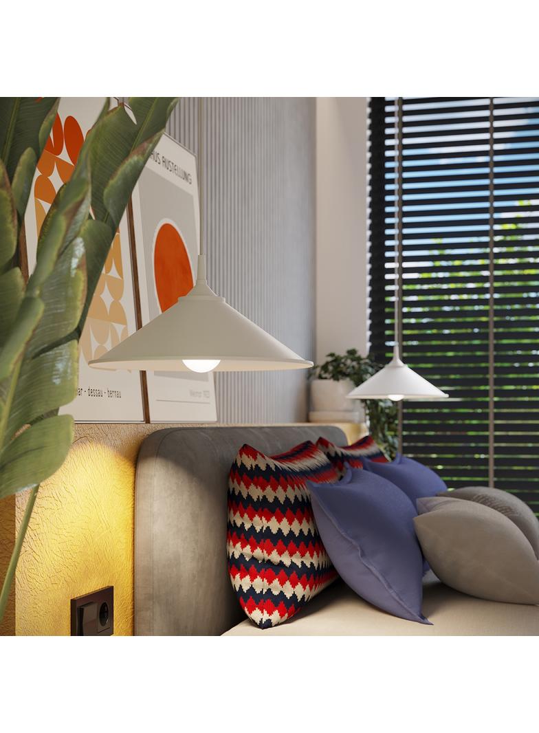 Lampa wisząca ZUMA biała