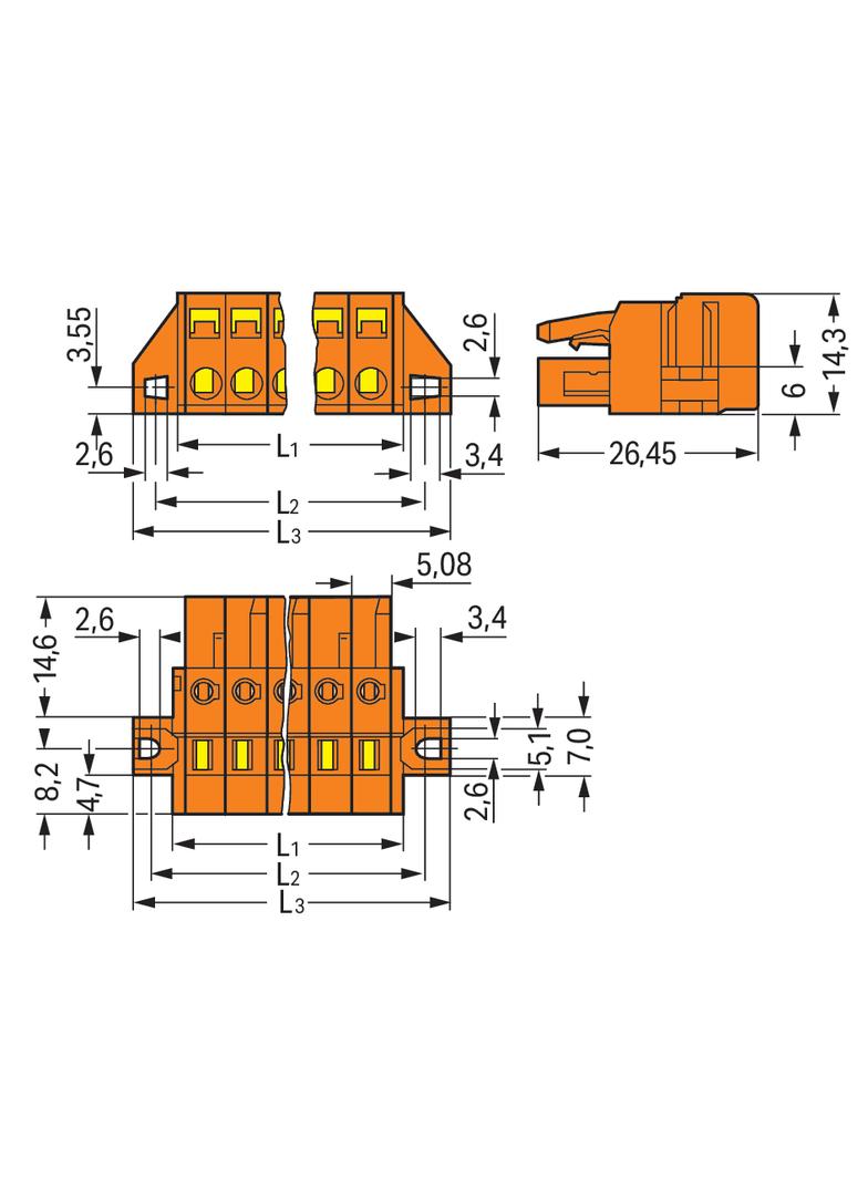 1-przewodowe gniazdo