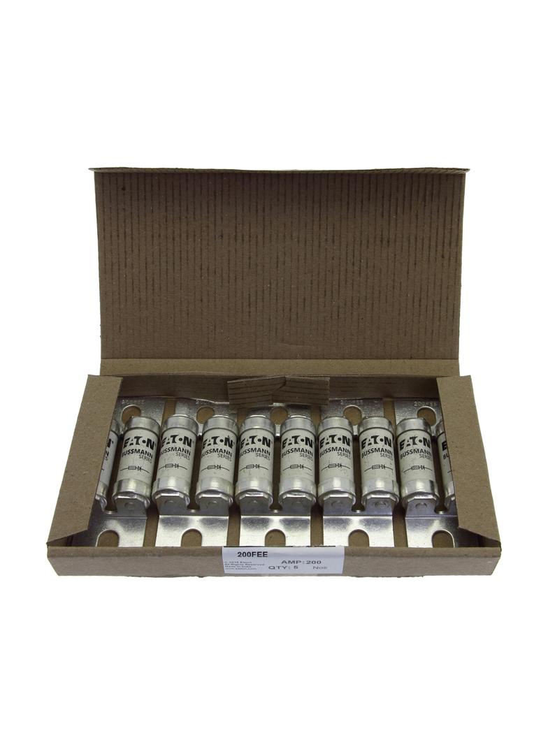200AMP 690V IEC AC TWIN FUSE Wkładka szybka 200A AC 690V DC 500V BS88 37x94 mm aR BS 200FEE EATON