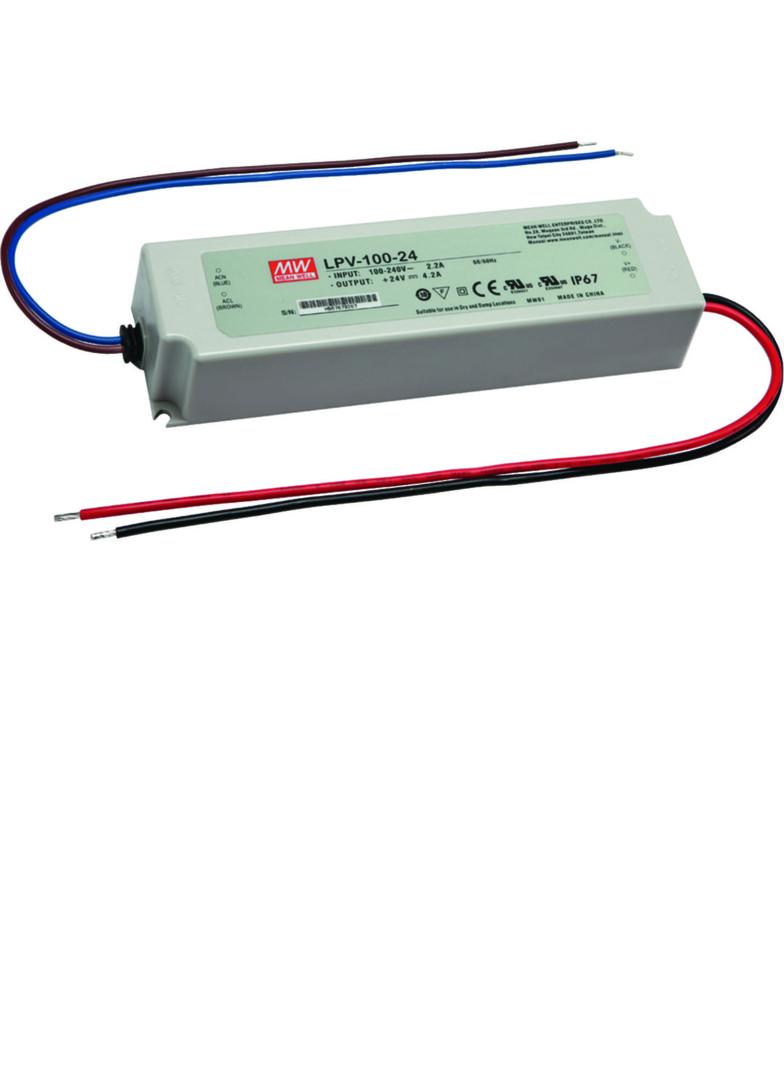 tehalit.SL Transformator zasilający do taśmy LED 100W/24V LEDTR100 HAGER