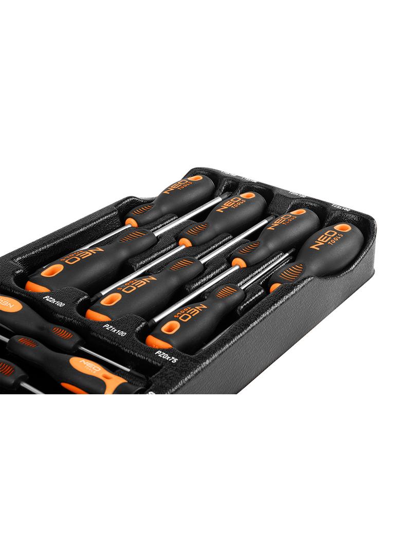 Wkrętaki PZ, TX, precyzyjne, zestaw 12 szt., wkładka