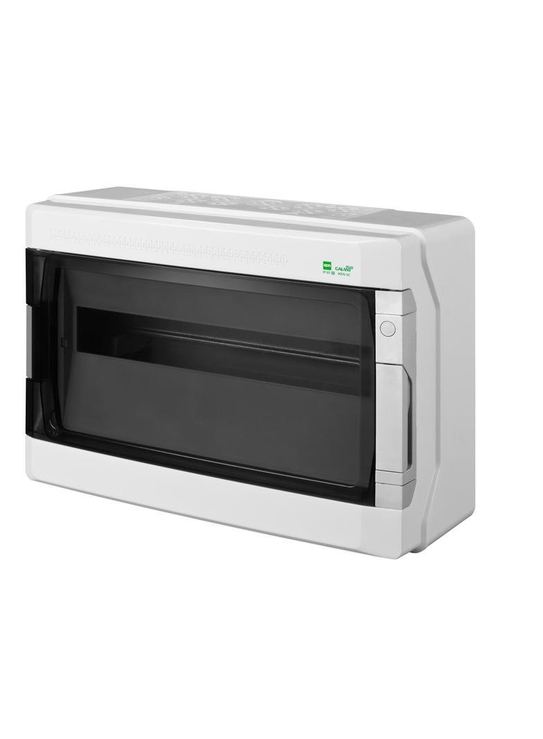 GALANT PLUS RN 1/18 drzwi transparentne (N+PE) IP65