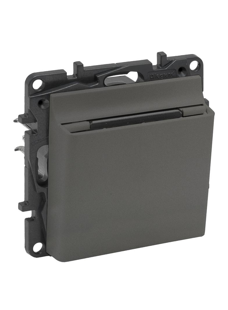 Niloe Step - łącznik hotelowy elektroniczny- kolor stalowy, Legrand