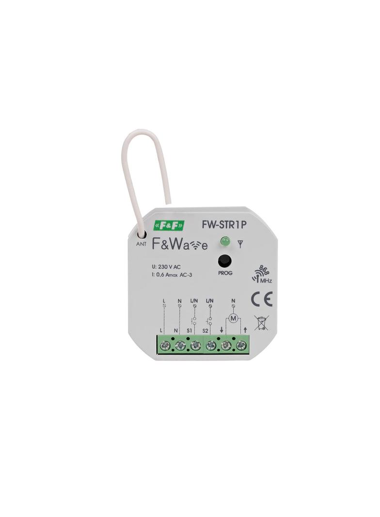 Radiowy sterownik rolet 230V- montaż PDT 85-265V AC/DC FW-STR1P F&F