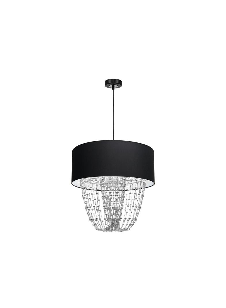 lampa wisząca Almeria E27 czarna/chrom MLP6432 Milagro
