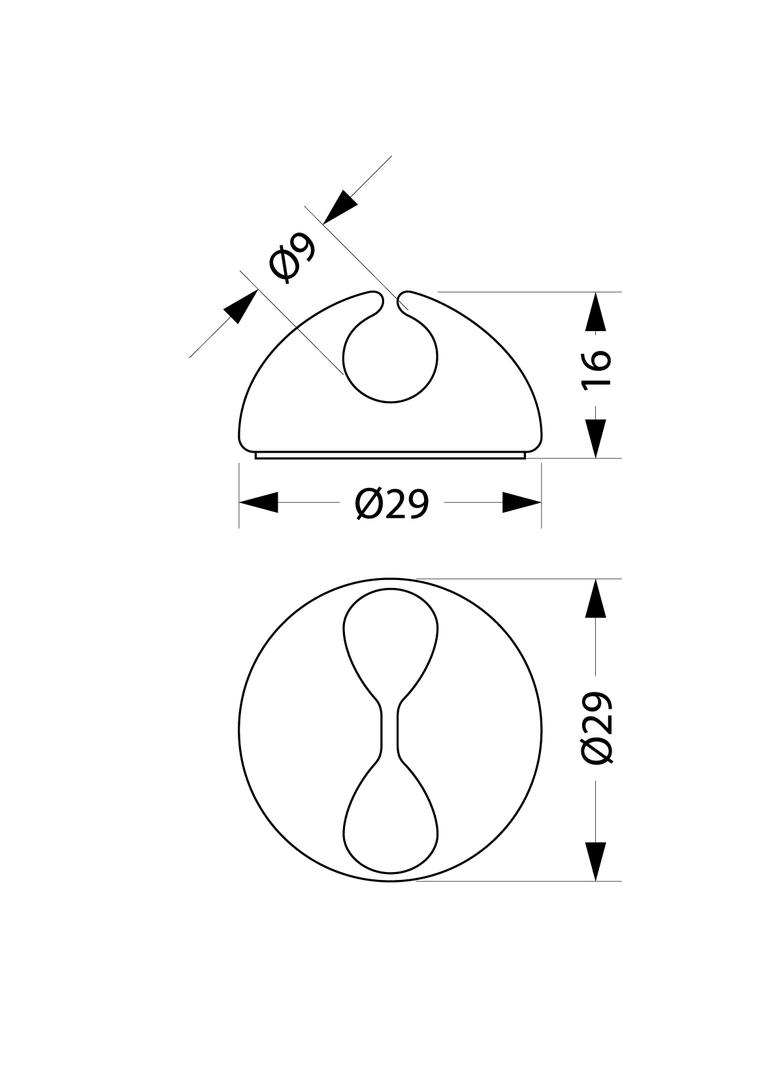 UKSO-Uchwyt kablowy samoprzylepny 37.1 OPATÓWEK