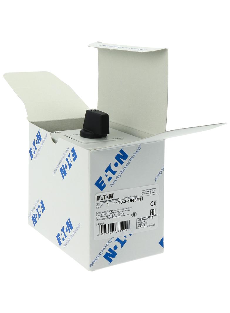 T0-3-15433/I1 Łącznik krzywkowy 20A 6.5kW 207115 EATON