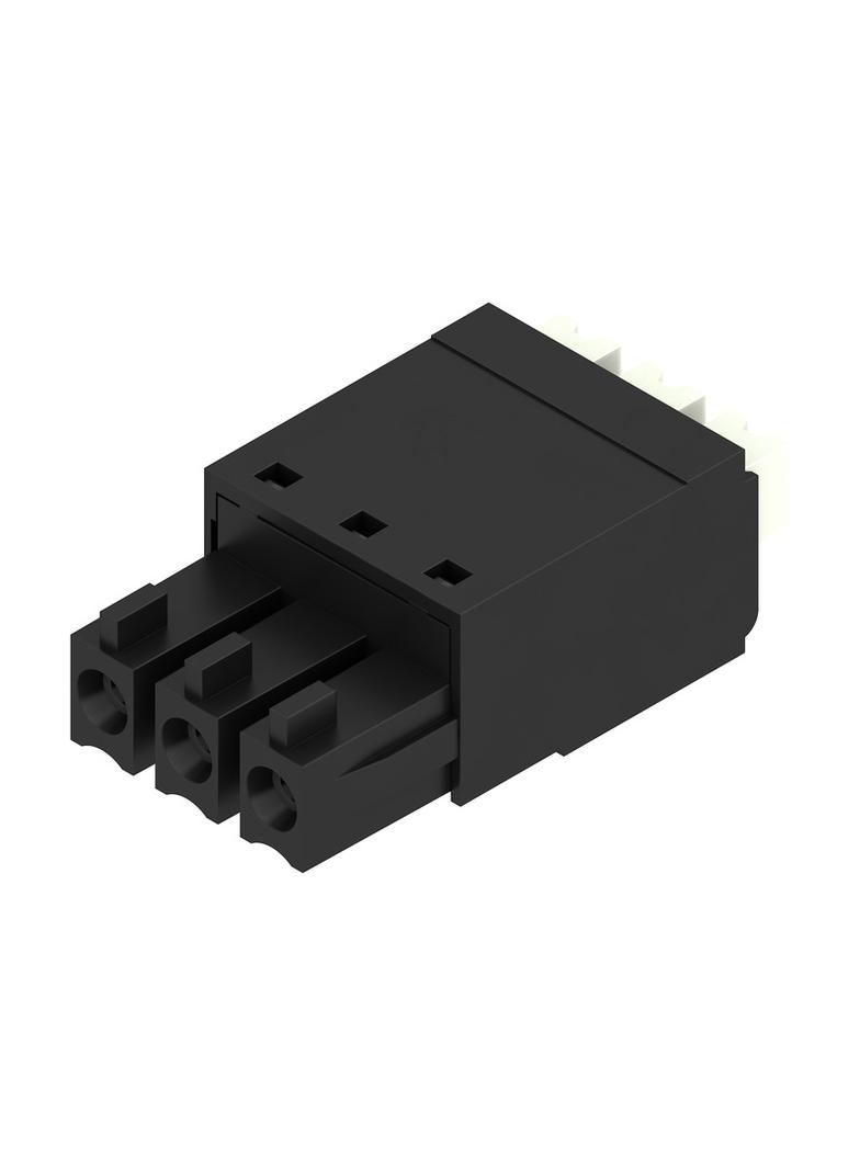 BCF 3.81/03/180 SN BK BX Wtyk PCB (złącze wiązki), listwa z gniazdami, 3.81 mm, Liczba biegunów: 3, PUSH IN, Złącze sprężynowe /50szt./ 1969920000 WEIDMÜLLER