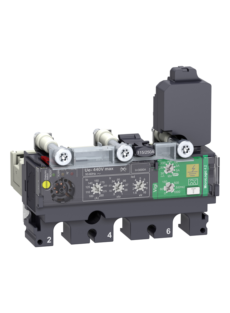 Wyzwalacz elektroniczny, ComPacT NSX, MicroLogic 4.2 Vigi, 160A, 3P3D, do NSX160