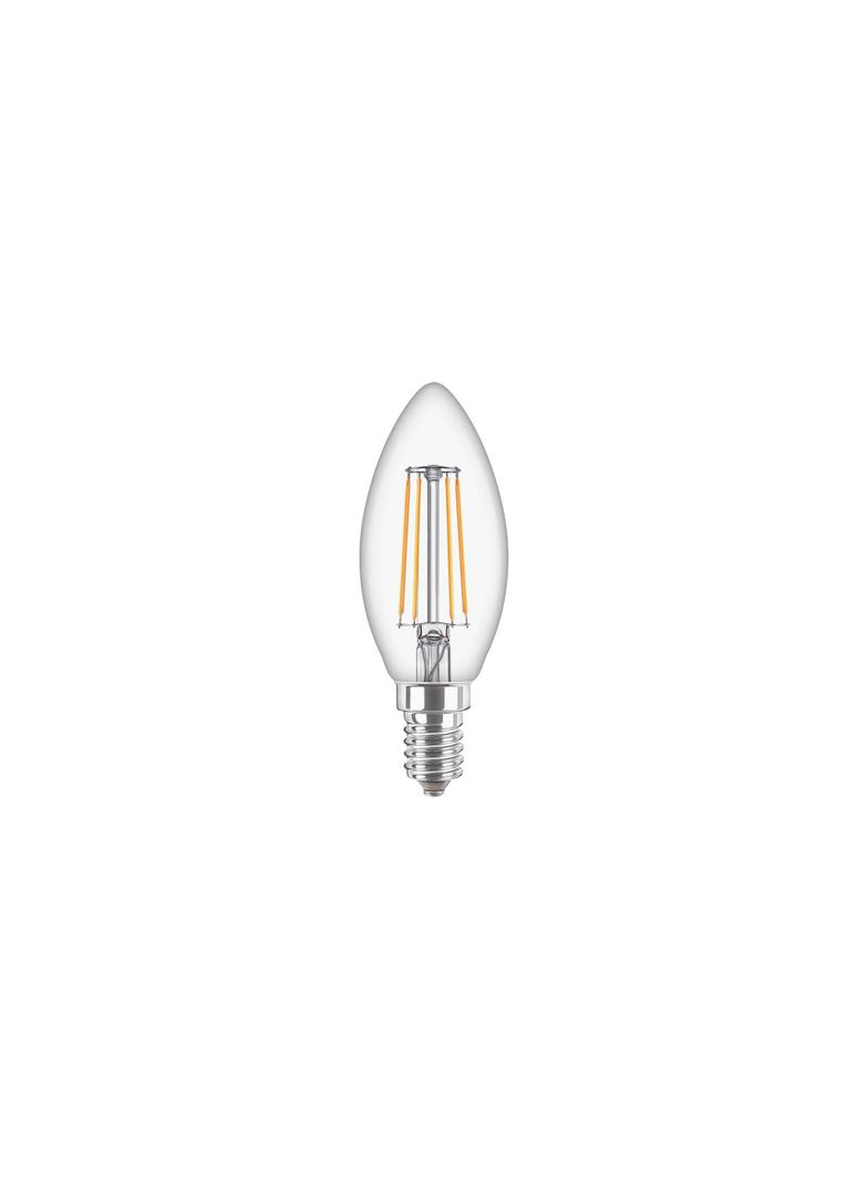 Żarówka LED świeczka 4,3W=40W 470lm 2700K barwa ciepła LEDCandle 4,3-40W E14 827 B35 PHILIPS