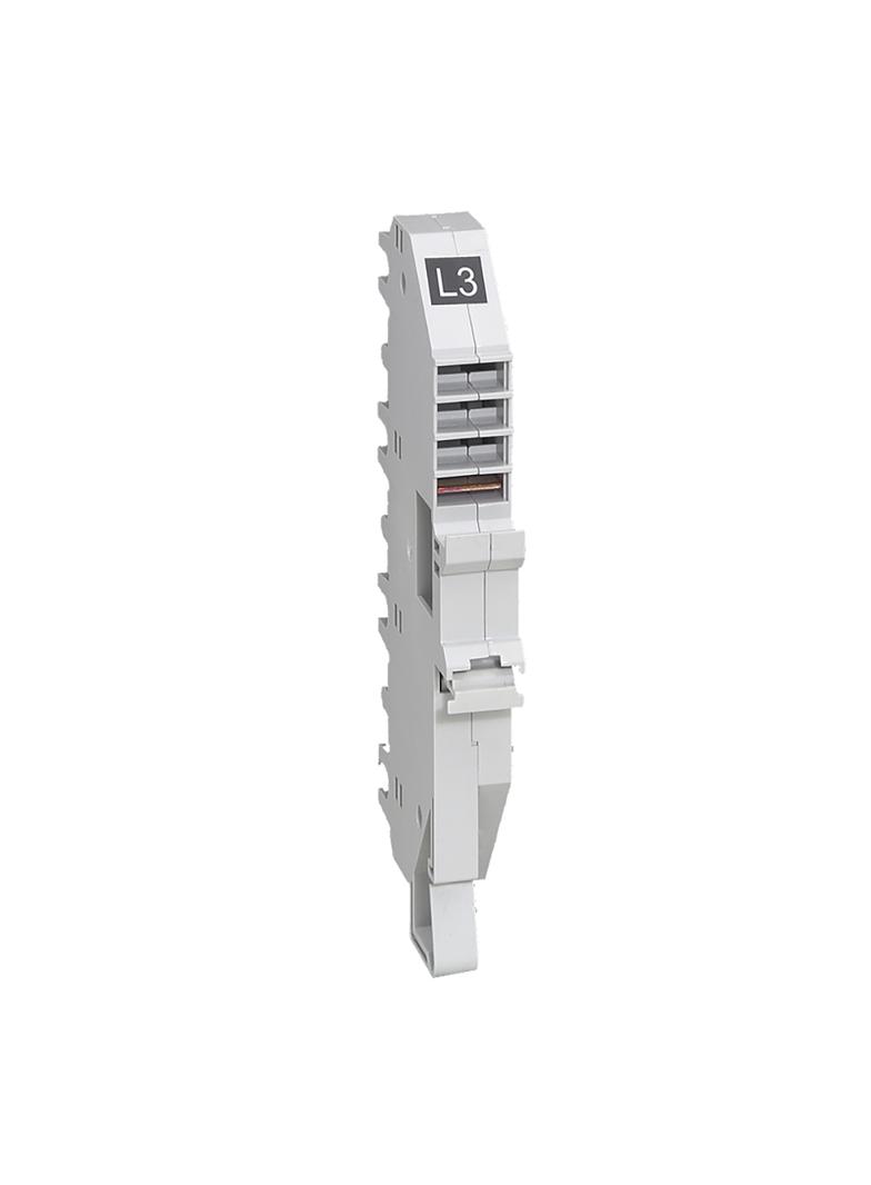 HX3 PODSTAWA WTYKOWA DOAPARATÓW MODUWOŁYCH DX3 1 MODUŁ NA BIEGUN FAZA L3, Legrand