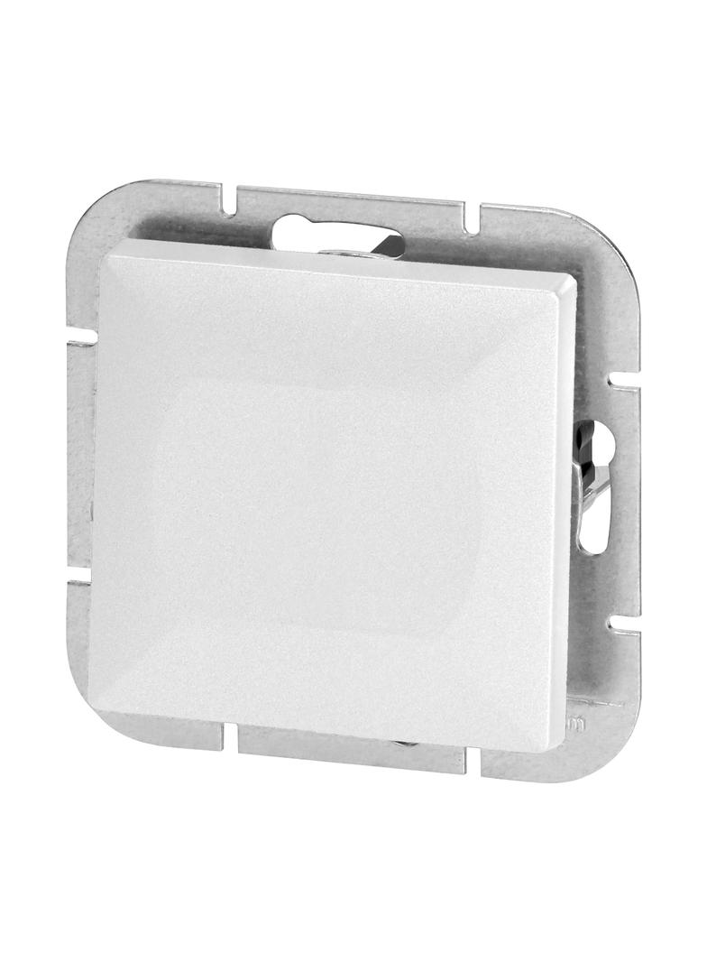 Przycisk dzwonek podtynkowy Pearl, 10A, 250V, WP-6/7P, biały OR-OE-7704/W ORNO