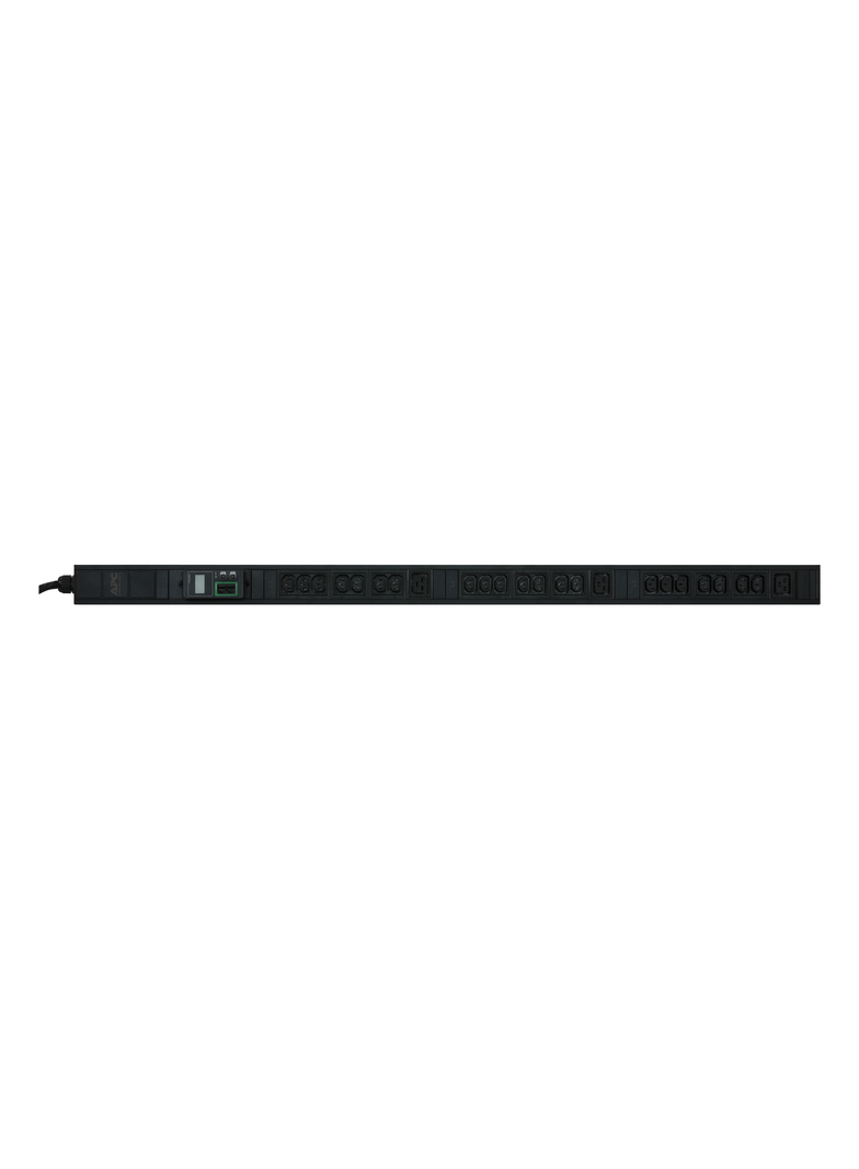 APC Easy Rack PDU, 11kW, z pomiarem, 0U, trójfazowa, 230V, 16A, gniazdka 21 x C13 i 3 x C19, wtyk IE