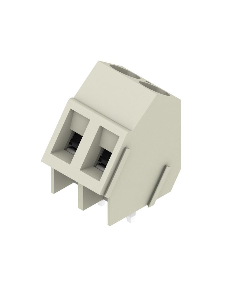 LM 5.00/02/135 3.5SN GY BX Zacisk płytki drukowanej, 5.00 mm, Liczba biegunów: 2, Kierunek odejścia przewodu: 135°, Przyłącze z jarzmem /500szt./ 1913440000 WEIDMÜLLER
