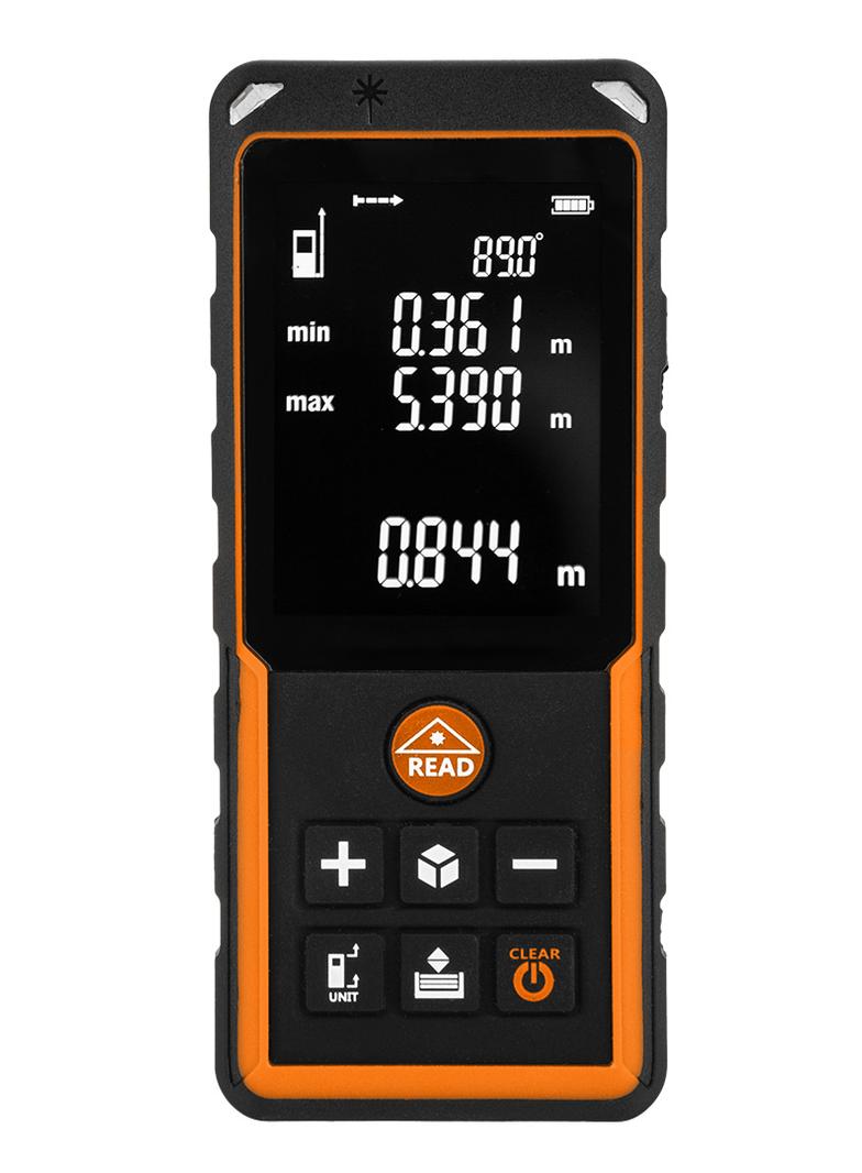 Dalmierz laserowy, zasięg 100 m IP54