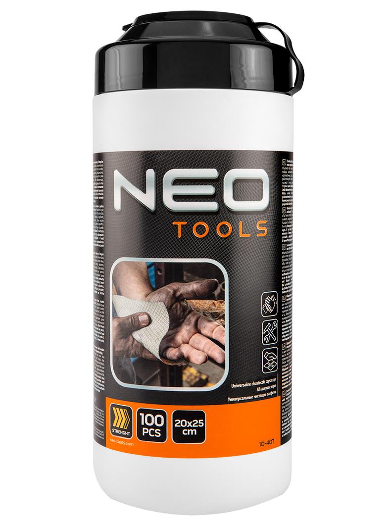 Chusteczki do mycia rąk oraz czyszczenia powierzchni i narzędzi z trudnych zabrudzeń, słoik 100 szt.