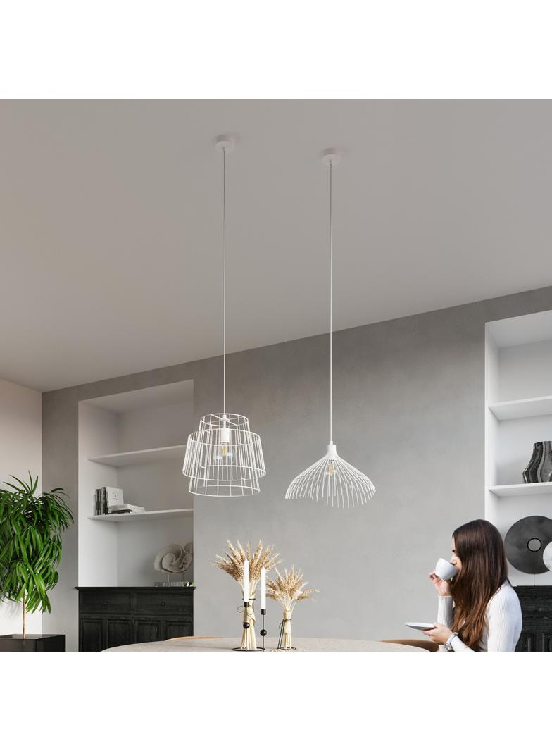 Sollux Lampa wisząca UMB biały SL.0664