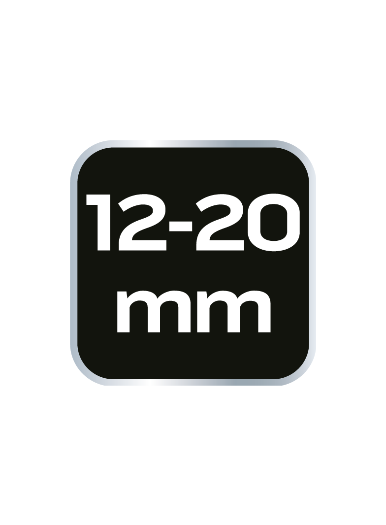 Opaska ślimakowa 12-20/9 mm, W4, 3 szt.