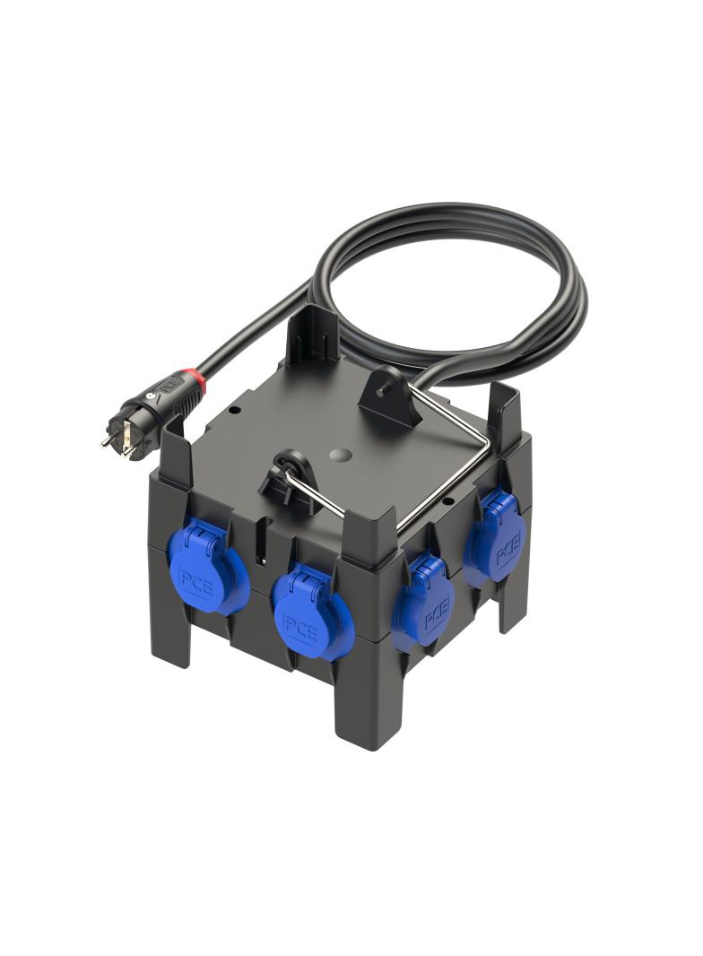 ROZDZIELNICA PRZENOŚNA Z TWORZYWA TYPU „NYSA”  Wejście 16/3-GS+2M wyjście 7xGS  IP44