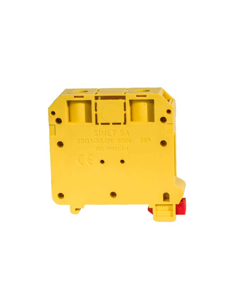 Złączka szynowa 2‑przewodowa 35mm2 żółta NOWA ZSG1‑35.0Nz 11721314 SIMET