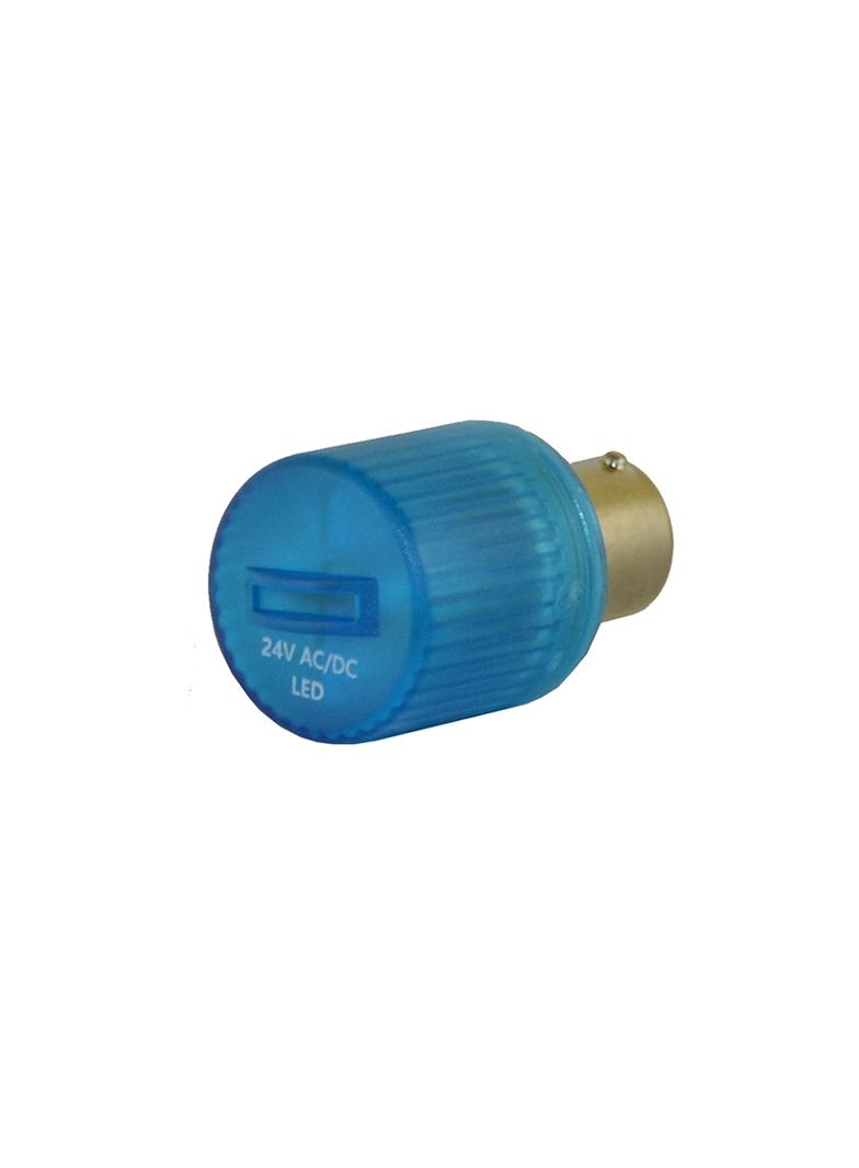 LED błyskający 220V niebieski