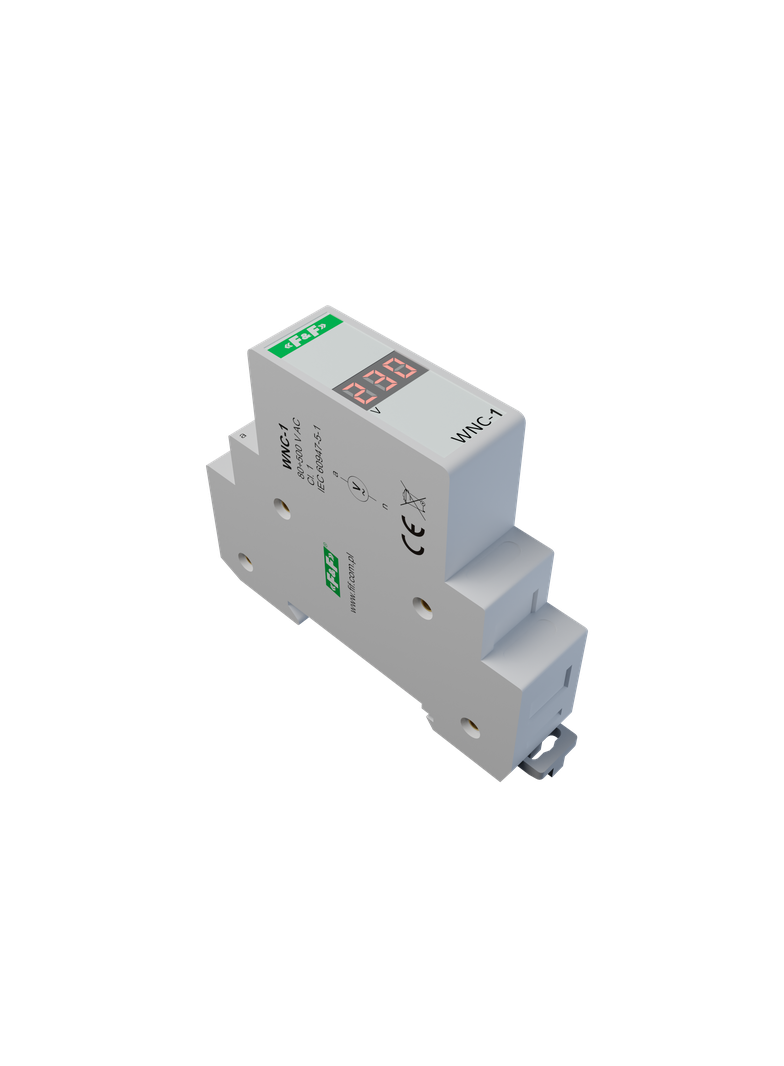 Modułowy wskaźnik napięcia - 1 fazowy LCD WR-1 WNC-1 F&F