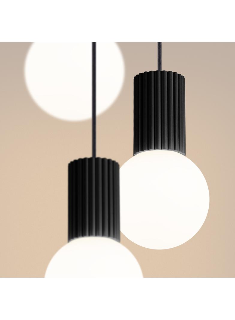 Lampa wisząca HALO 3P czarna