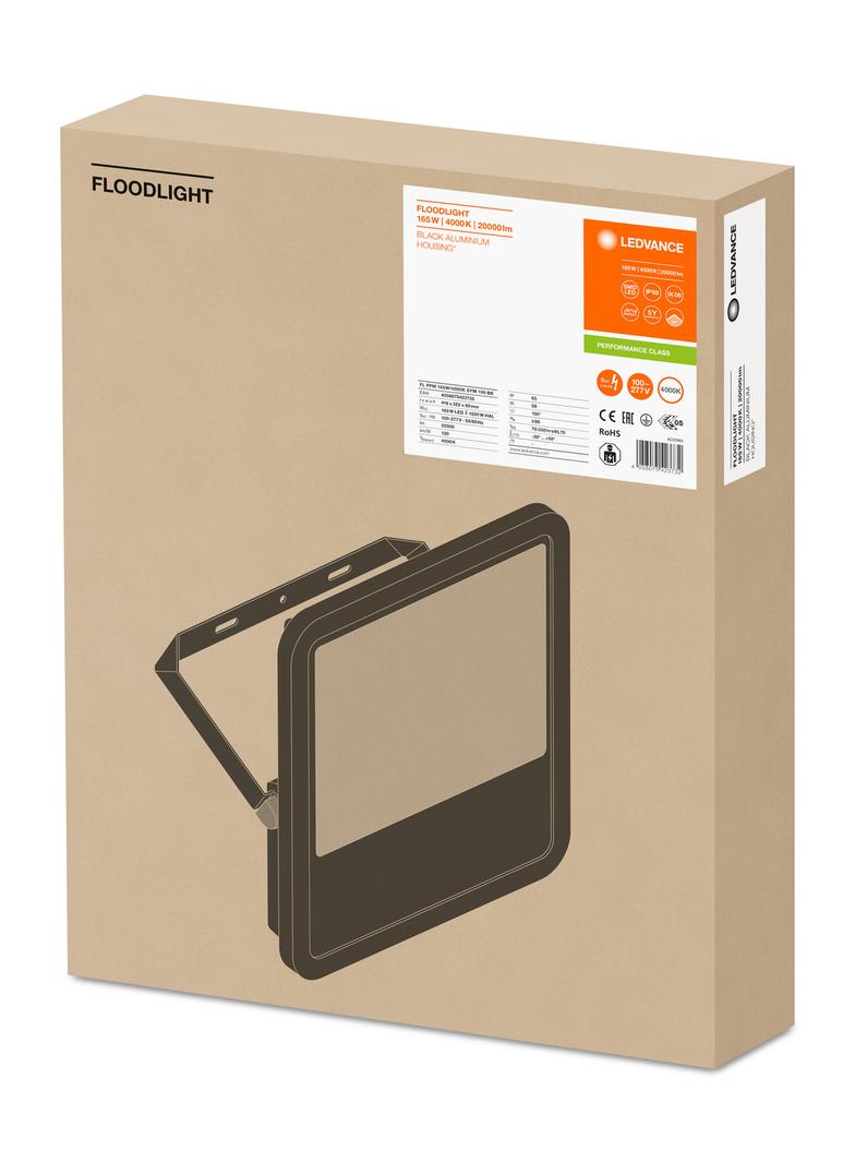 Naświetlacz FLOOD LED PERFORMANCE 165W 4000K SYM 100 black