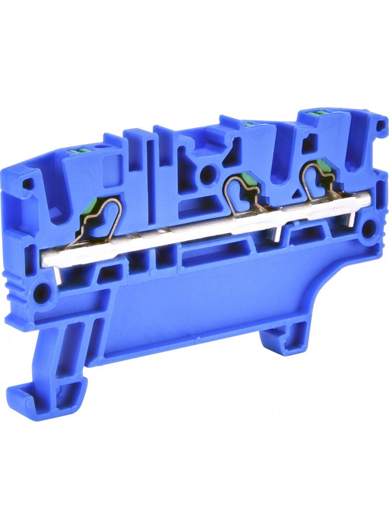 Złączka sprężynowa 2,5 mm2 PUSH-IN 1-wejście, 2-wyjścia (niebieska) ESH-EFC.2/1+2B 003903254 ETI