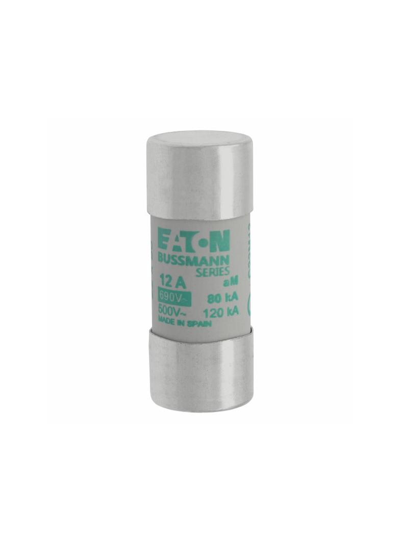 CYLINDRICAL FUSE 22 x 58 12A AM 690V AC Wkładka cylindryczna 22 x 58mm 12A AM 690V AC C22M12 EATON