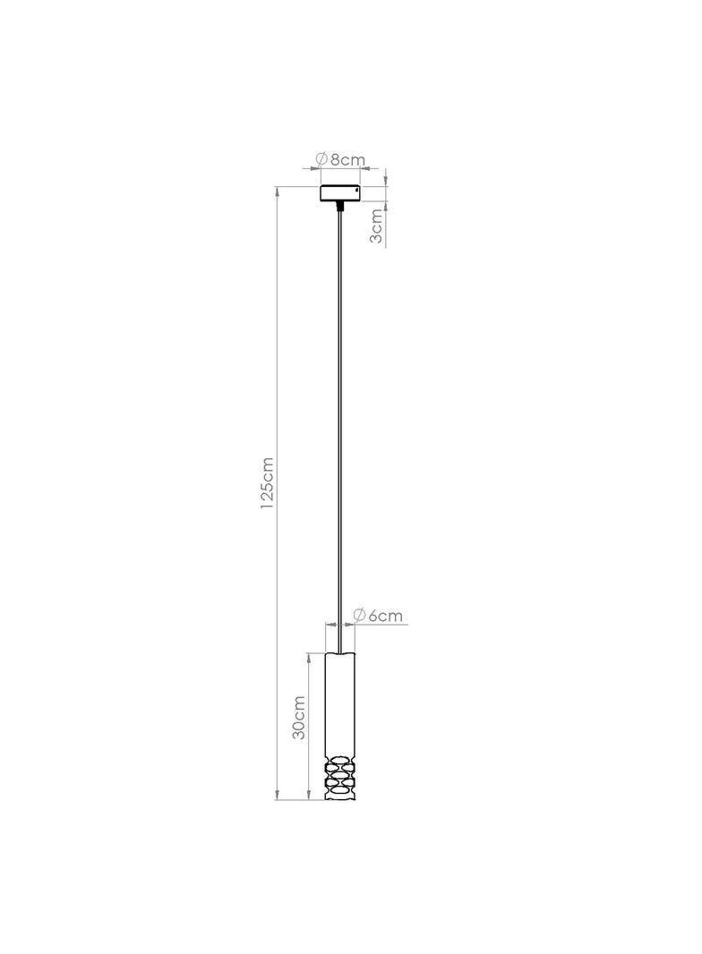 Sollux Lampa wisząca LIRO 1 biały