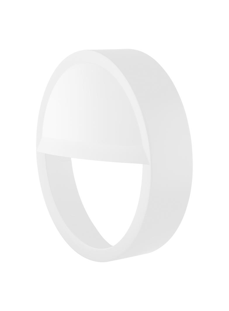 Osłona do opraw ściennych w kształcie półkola SURFACE BULKHEAD EYELID 250 WT