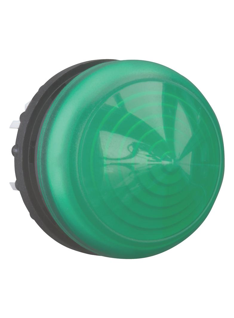 M22-LH-G Główka lampki sygnalizacyjnej 22mm wystająca zielona 216780 EATON