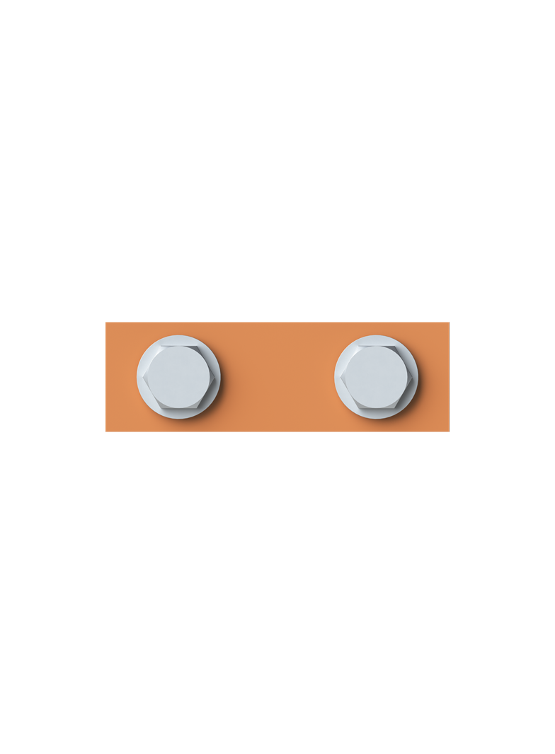 ZX1183 Łącznik Cu 30x5 1pol.