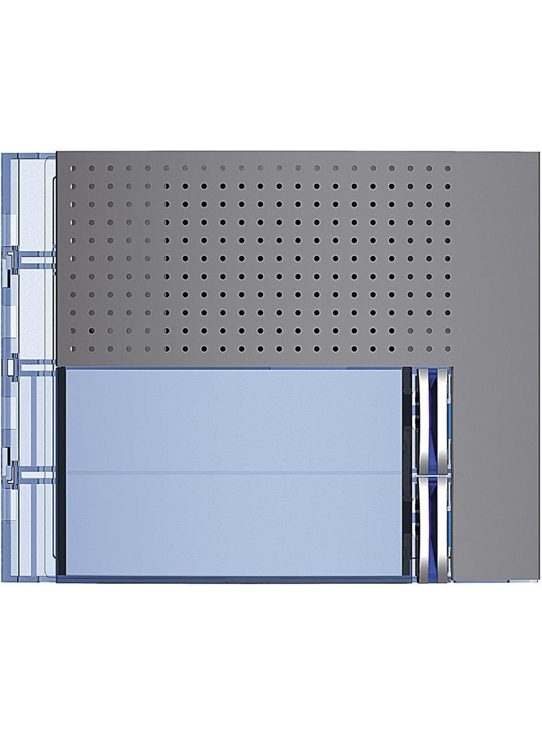 Sfera: Plakietka Modułu Fonicznego Podstawowego - 2 Przyciski - Stalowoszara 351023 LEGRAND